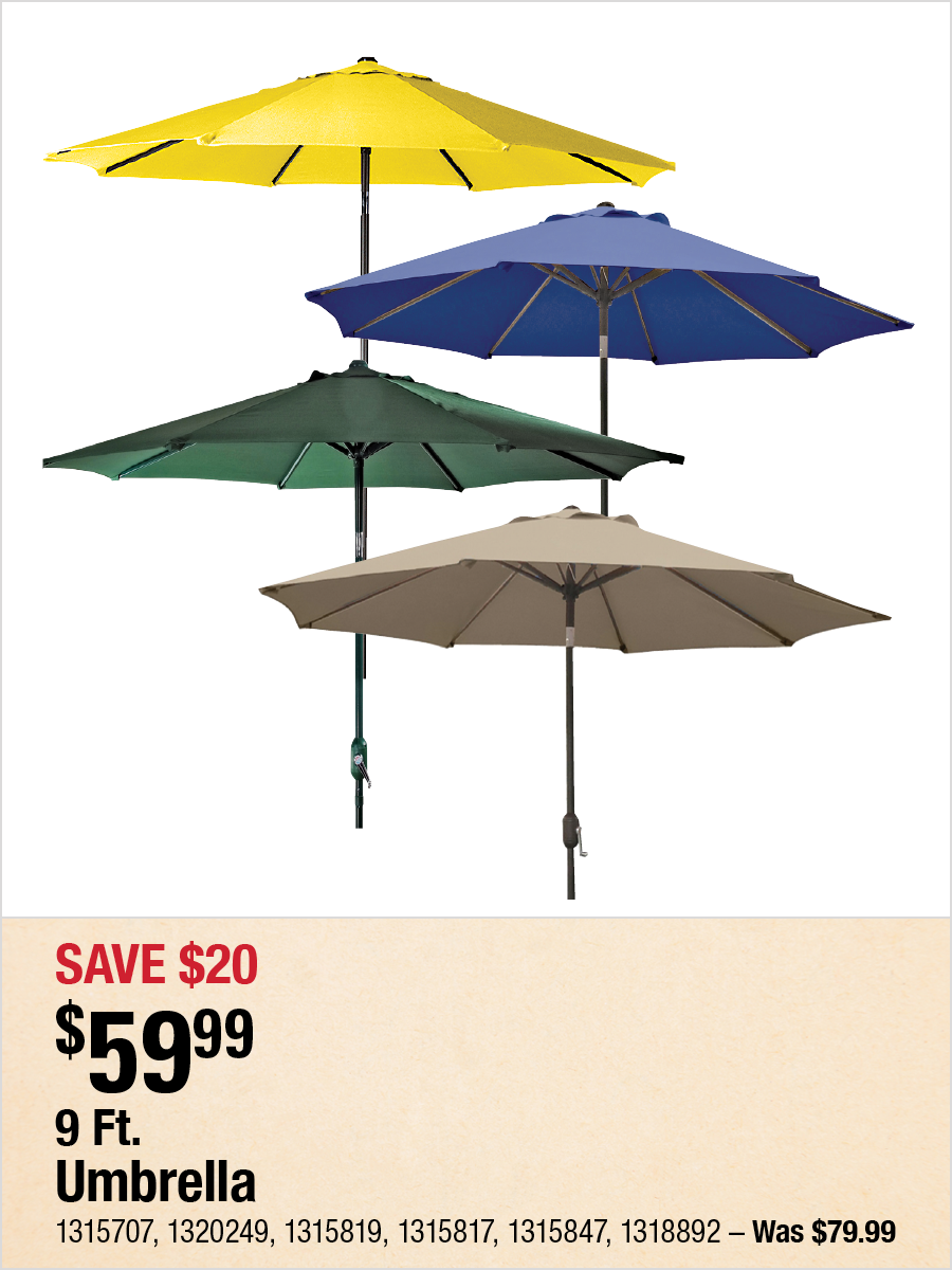 9 Ft. Umbrella